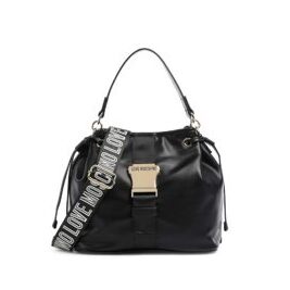 SCHWARZE LOVE MOSCHINO HANDTASCHE