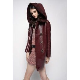 PARERA CAPPOTTO-WEIN ROT- DAMEN MANTEL
