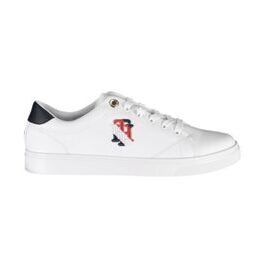 Weisse Damen Schuhe Tommy Hilfiger  Monogram Casual Sneaker
