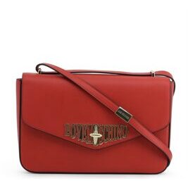 Rote Damen Handtasche Love Moschino
