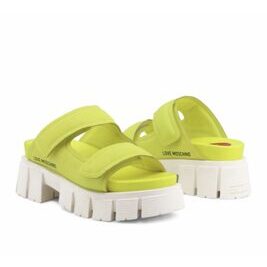 LOVE MOSCHINO SANDALETTE-GRÜN