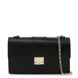 Schwarze Damen Leder Clutch Handtasche Emporio Armani