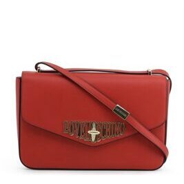 Rote Damen Handtasche Love Moschino