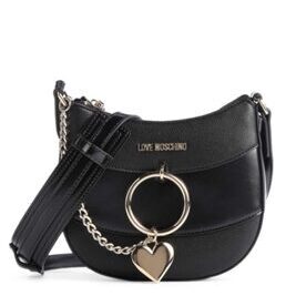 Schwarze Damen-Across-Body  Handtasche Love Moschino